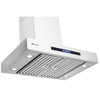 XtremeAir Pro-X Series PX06-W30, 30" Wide, Easy Clean swing-able baffle Filters, Stainless Steel, Wall Mount Range Hood