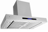 XtremeAir Pro-X Series PX06-I30, 30" Wide, Easy Clean swing-able baffle Filters, Stainless Steel, Island Mount Range Hood