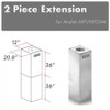 ZLINE 2-36" Chimney Extensions for 10 ft. to 12 ft. Ceilings (2PCEXT-697i/KECOMi)