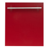 ZLINE DW-RG-H-24 24" Top Control Dishwasher in Red Gloss