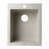 ALFI brand AB1720DI-B Biscuit 17" Drop-In Rectangular Granite Composite Kitchen Prep Sink