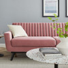 Modway EEI-5459 Engage Channel Tufted Performance Velvet Sofa