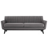 Modway EEI-5459 Engage Channel Tufted Performance Velvet Sofa