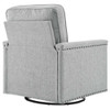 Modway EEI-4991 Ashton Upholstered Fabric Swivel Chair