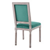 Modway EEI-4662 Court French Vintage Performance Velvet Dining Side Chair