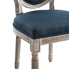 Modway EEI-4667 Emanate Vintage French Upholstered Fabric Dining Side Chair