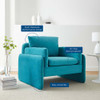 Modway EEI-5152 Indicate Performance Velvet Armchair