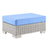 Modway EEI-4839 Conway Outdoor Patio Wicker Rattan Ottoman