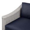 Modway EEI-4845 Conway Outdoor Patio Wicker Rattan Left-Arm Chair