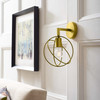 Modway Perimeter Brass Wall Sconce Light Fixture EEI-2915