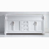 Virtu USA MD-2672-CAB-WH Victoria 72" Cabinet Only in White