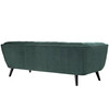 Modway Bestow 2 Piece Performance Velvet Sofa and Armchair Set EEI-2980-GRN-SET Green