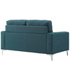 Modway Allure 3 Piece Sofa and Armchair Set EEI-2985-BLU-SET Blue
