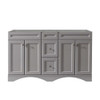 Virtu USA ED-25060-CAB-GR Talisa 60" Cabinet Only in Gray