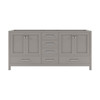 Virtu USA GD-50072-CAB-CG Caroline Avenue 72" Cabinet Only in Cashmere Grey