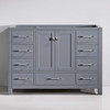 Virtu USA GS-50048-CAB-GR Caroline Avenue 48" Cabinet Only in Grey