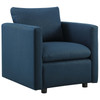 Modway Activate Upholstered Fabric Armchair EEI-3045-AZU Azure