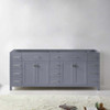 Virtu USA MD-2178-CAB-GR Caroline Parkway 78" Cabinet Only in Grey