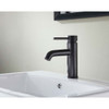ANZZI Valle Single Hole Single Handle Bathroom Faucet In Oil Rubbed Bronze - L-AZ107ORB