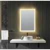 ANZZI Olympus 36" x 24" Frameless Led Bathroom Mirror - BA-LMDFX003AL