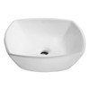 ANZZI Deux Series Ceramic Vessel Sink In White - LS-AZ119