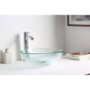 ANZZI Mythic Series Vessel Sink In Lustrous Clear - BB420-12