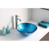 ANZZI Arc Series Deco-Glass Vessel Sink In Lustrous Light Blue Finish - LS-AZ078