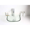 ANZZI Story Series Deco-Glass Vessel Sink In Lustrous Clear - LS-AZ8119