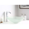 ANZZI Victor Series Deco-Glass Vessel Sink In Lustrous Frosted Finish - LS-AZ8125