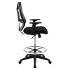 Modway Extol Mesh Drafting Chair EEI-3192-BLK Black