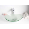 ANZZI Craft Series Deco-Glass Vessel Sink In Lustrous Frosted - LS-AZ8128