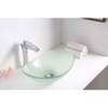 ANZZI Craft Series Deco-Glass Vessel Sink In Lustrous Frosted - LS-AZ8128
