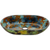 ANZZI Avao Series Vessel Sink In Panye Blue - LS-AZ8208