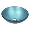 ANZZI Gardena Series Deco-Glass Vessel Sink In Coral Blue - LS-AZ8221