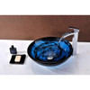 ANZZI Thalu Series Deco-Glass Vessel Sink In Sapphire Wisp - N48