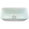 ANZZI Amenta Series Vessel Sink In White - R23