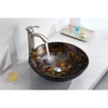 ANZZI Tuasavi Series Vessel Sink In Molten Gold - S172