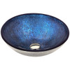 ANZZI Jonas Series Vessel Sink In Arctic Sheer - S270