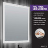 ANZZI 30" W x 20" H x 18" D Bath Vanity Set In Rich Gray with Vanity Top In White with White Basin And Mirror - VT-MRSCCT30-GY