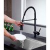 ANZZI Carriage Single-Handle Standard Kitchen Faucet In Oil Rubbed Bronze - KF-AZ211ORB