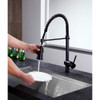 ANZZI Carriage Single-Handle Standard Kitchen Faucet In Oil Rubbed Bronze - KF-AZ211ORB