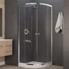ANZZI Mare 35" x 76" Framed Shower Enclosure with Tsunami Guard In Polished Chrome - SD-AZ050-01CH