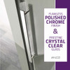 ANZZI Stellar Series 48" x 76" Frameless Sliding Shower Door with Handle In Chrome - SD-FRLS05901CH