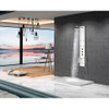 ANZZI Panther 60" 6-Jetted Full Body Shower Panel with Heavy Rain Shower And Spray Wand In White - SP-AZ8088