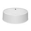 Malibu Addis Round Massaging Air Jet Bathtub, 69-Inch by 69-Inch by 21-Inch