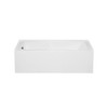 Malibu Bondi ADA LH Rectangle Massaging Air Jet Bathtub, 60-Inch by 30-Inch by 18-Inch