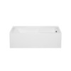 Malibu Bondi ADA RH Rectangle Massaging Air Jet Bathtub, 60-Inch by 30-Inch by 18-Inch