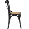 Modway Gear Dining Side Chair Set of 2 EEI-3481-BLK Black