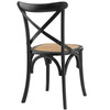 Modway Gear Dining Side Chair Set of 2 EEI-3481-BLK Black