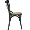 Modway Gear Dining Side Chair Set of 4 EEI-3482-BLK Black